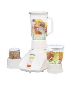 Gaba National 3-in-1 Blender and Grinder White (GN-8324) On Installments-New Saad  ( 3 Months 0% Percent Profit Product Available On 48 Months Installment )
